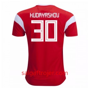 Rusland Fodboldtrøjer Kudryashov 30 Hjemmebanesæt VM 2018